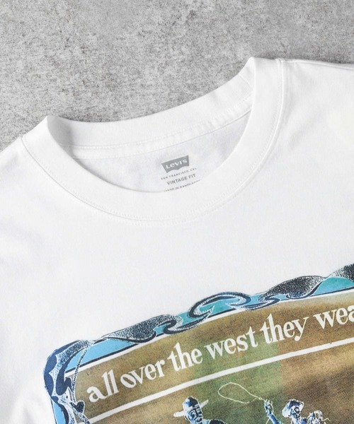 Levi's（リーバイス）の「【Levi's】ＡＲＣＨＩＶＥＴシャツ（Tシャツ/カットソー・メンズ・ホワイト・L/M/S）」の4枚目の写真