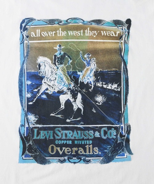 Levi's（リーバイス）の「【Levi's】ＡＲＣＨＩＶＥＴシャツ（Tシャツ/カットソー・メンズ・ホワイト・L/M/S）」の5枚目の写真