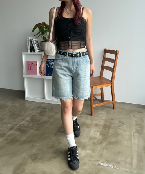 SHAGGIE（シャギー）の「ギャザーワンハンドルバッグ（ハンドバッグ・レディース・ブラック/ホワイト・FREE）」の13枚目の写真