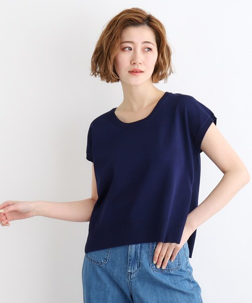 grove（グローブ）の「◆ニット×シャツレイヤードSET（その他トップス・レディース・ホワイト系5/ネイビー/ダークオリーブ・02/03/01）」の10枚目の写真