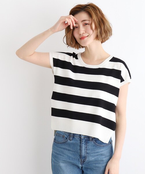 grove（グローブ）の「◆ニット×シャツレイヤードSET（その他トップス・レディース・ホワイト系5/ネイビー/ダークオリーブ・02/03/01）」の16枚目の写真