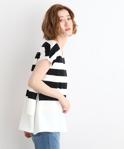 grove（グローブ）の「◆ニット×シャツレイヤードSET（その他トップス・レディース・ホワイト系5/ネイビー/ダークオリーブ・02/03/01）」の19枚目の写真