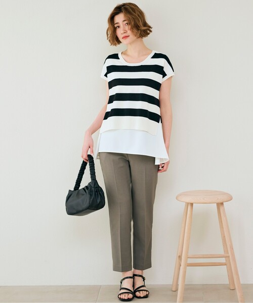 grove（グローブ）の「◆ニット×シャツレイヤードSET（その他トップス・レディース・ホワイト系5/ネイビー/ダークオリーブ・02/03/01）」の22枚目の写真