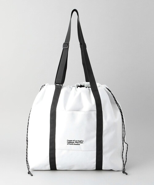 coen（コーエン）の「【CEC】ユーティリティトートバッグ（ショルダーバッグ・メンズ・ホワイト/ターコイズブルー/ブラック・FREE）」の2枚目の写真