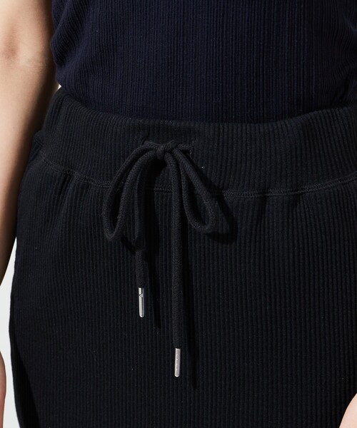 FREAK'S STORE（フリークスストア）の「限定展開　セルフカット リブ タイトスカート（スカート・レディース・杢グレー/ナチュラル/ベージュ/ブラック/オレンジ/ネイビー/チャコールグレー・ﾌﾘ-）」の15枚目の写真