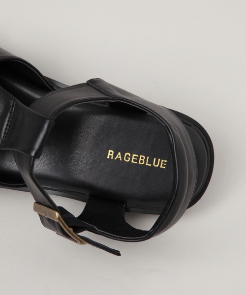 RAGEBLUE（レイジブルー）の「シンセティックレザー/グルカサンダル（サンダル・メンズ・ベージュ/ブラック・LARGE/MEDIUM）」の12枚目の写真
