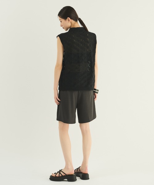 MERLOT(メルロー)の「コードストラップヒールサンダル(サンダル・レディース・ブラック/イエロー・SMALL/MEDIUM/LARGE)」の4枚目の写真