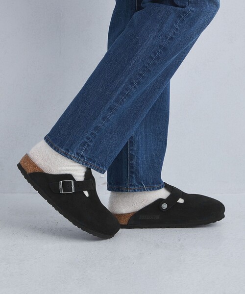 BIRKENSTOCK ボストン　サンダル 38 BIRKENSTOCK ボストン38 (24.5) ネイビー