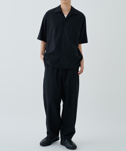 marka(マーカ)の「COCOON WIDE EASY PANTS(スラックス・メンズ・ブラック/ネイビー・1/2)」の20枚目の写真