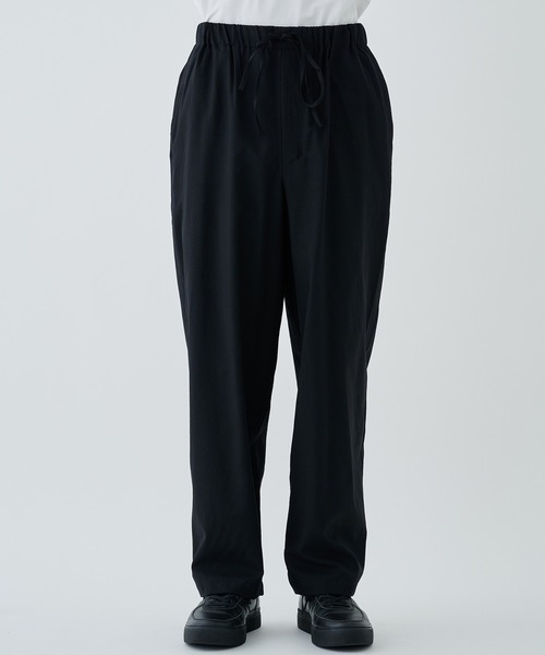 marka(マーカ)の「COCOON WIDE EASY PANTS(スラックス・メンズ・ブラック/ネイビー・1/2)」の6枚目の写真