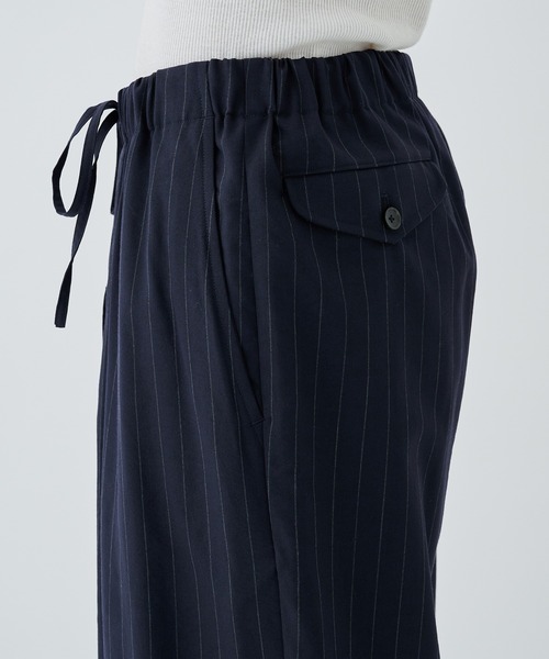 marka(マーカ)の「COCOON WIDE EASY PANTS(スラックス・メンズ・ブラック/ネイビー・1/2)」の13枚目の写真
