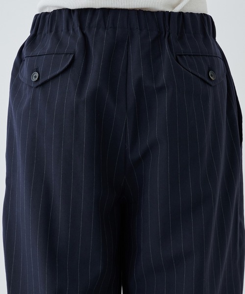 marka(マーカ)の「COCOON WIDE EASY PANTS(スラックス・メンズ・ブラック/ネイビー・1/2)」の16枚目の写真