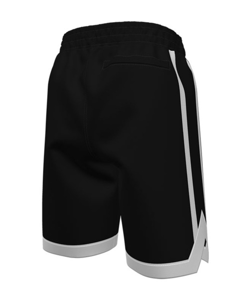 NIKE(ナイキ)の「NIKE/ナイキ キッズ 水着 トランクス ユーティリティ フェードアウェイ7 ボレーショーツ NESSE793(水着・キッズ・ブラック・130cm/140cm/150cm/160cm)」の4枚目の写真