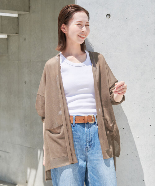 SLOBE IENA（スローブイエナ）の「ビスコースリネンボタンレス