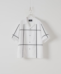 DOOPZ | Big Check Open Collar Shirt - ビッグチェックオープンカラーシャツ(シャツ/ブラウス)