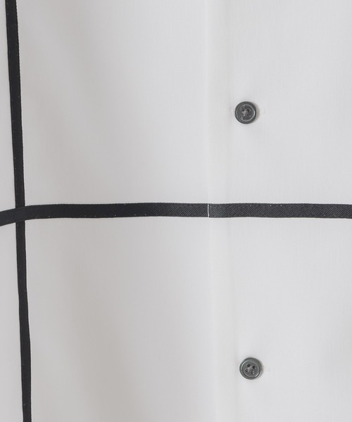 DOOPZ（ドープス）の「Big Check Open Collar Shirt - ビッグチェックオープンカラーシャツ（シャツ/ブラウス・メンズ・ホワイト/ブラック・LARGE/MEDIUM/SMALL）」の11枚目の写真