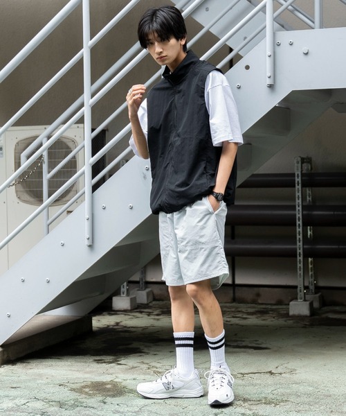 WEGO（ウィゴー）の「WEGO/ナイロンイージーショーツ（その他パンツ・メンズ・ダークグレー/ライトパープル/ブラック/オリーブ/マスタード/ブルー系その他・MEDIUM/SMALL/LARGE）」の10枚目の写真