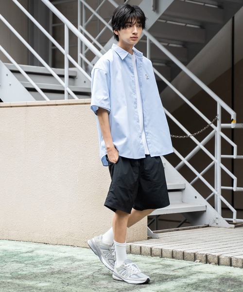 WEGO（ウィゴー）の「WEGO/ナイロンイージーショーツ（その他パンツ・メンズ・ダークグレー/ライトパープル/ブラック/オリーブ/マスタード/ブルー系その他・MEDIUM/SMALL/LARGE）」の7枚目の写真