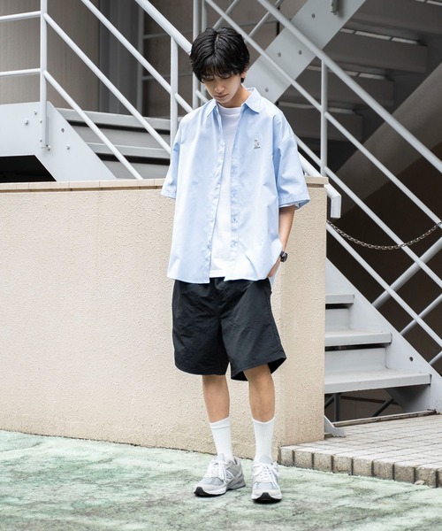 WEGO（ウィゴー）の「WEGO/ナイロンイージーショーツ（その他パンツ・メンズ・ダークグレー/ライトパープル/ブラック/オリーブ/マスタード/ブルー系その他・MEDIUM/SMALL/LARGE）」の20枚目の写真