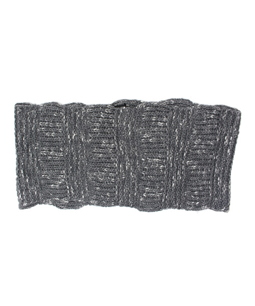 JOSEPH（ジョセフ）の「メランジスラブ スヌード（マフラー・メンズ・ライトグレー系/ブラック系・F）」の2枚目の写真