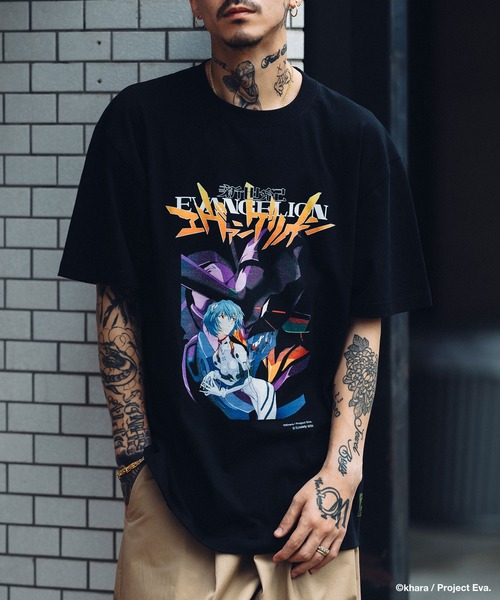 新世紀エヴァンゲリオン Tシャツ 黒 XL subciety 新世紀エヴァンゲリオン Tシャツ 黒 XL subciety - メルカリ