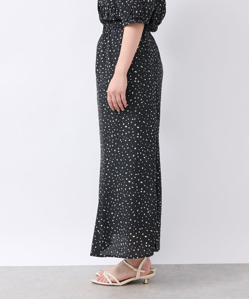 un dix cors（アンディコール）の「変形ドットナロースカート（スカート・レディース・ブラック/ホワイト・FREE）」の22枚目の写真