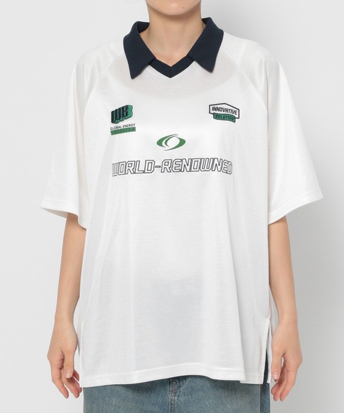 LOWRYS FARM(ローリーズファーム)の「GAMETSS 131346(Tシャツ/カットソー・レディース・ホワイト/レッド/ブラック・FREE)」の15枚目の写真