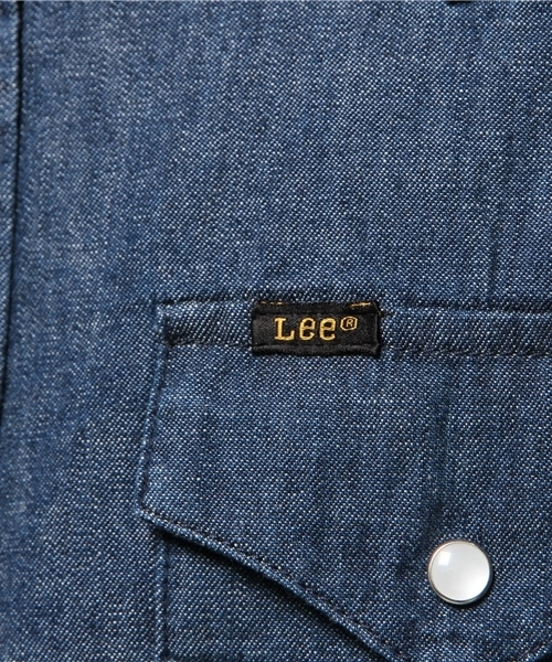 Lee(リー)の「【Lee】WESTERNシャツ(シャツ/ブラウス・メンズ・ネイビー・LARGE/MEDIUM/SMALL)」の8枚目の写真