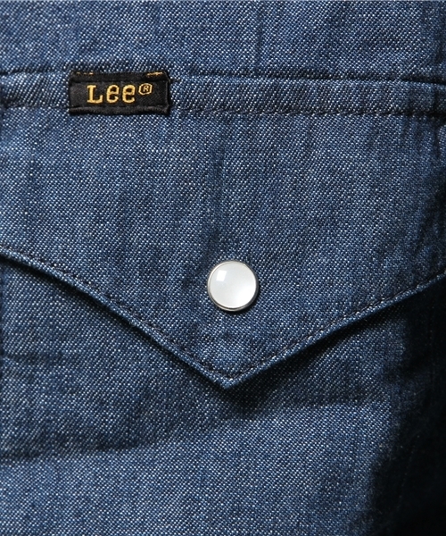 Lee(リー)の「【Lee】WESTERNシャツ(シャツ/ブラウス・メンズ・ネイビー・LARGE/MEDIUM/SMALL)」の9枚目の写真