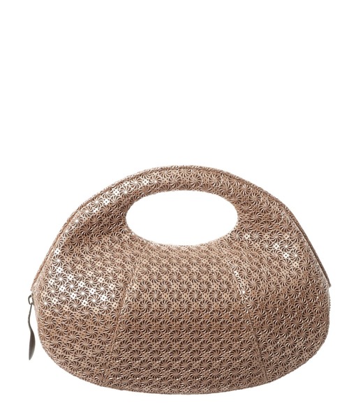 HIROKO HAYASHI（ヒロコハヤシ）の「GIRASOLE（ジラソーレ）クロワッサンバッグM（ハンドバッグ・レディース・ブラック系/シルバー/ゴールド系/ゴールド系3/ピンク系・00）」の3枚目の写真