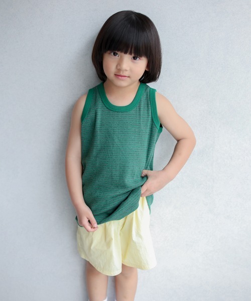 ooju(オージュ)の「【ooju】ナイロンショーツ(その他パンツ・キッズ・イエロー/モスグリーン・1/2/4/3)」の1枚目の写真