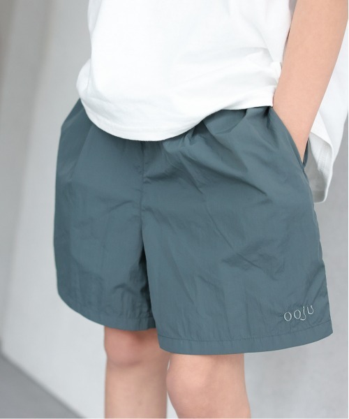 ooju(オージュ)の「【ooju】ナイロンショーツ(その他パンツ・キッズ・イエロー/モスグリーン・1/2/4/3)」の2枚目の写真