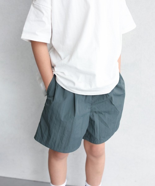 ooju(オージュ)の「【ooju】ナイロンショーツ(その他パンツ・キッズ・イエロー/モスグリーン・1/2/4/3)」の3枚目の写真