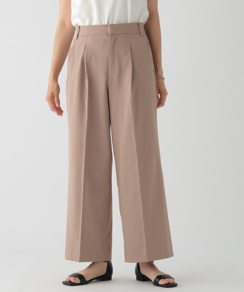 Elura（エルーラ）の「冷感ドライワイドパンツ/124130（その他パンツ・レディース・ライトグレー/ベージュ/ブラック・LARGE/MEDIUM）」の3枚目の写真