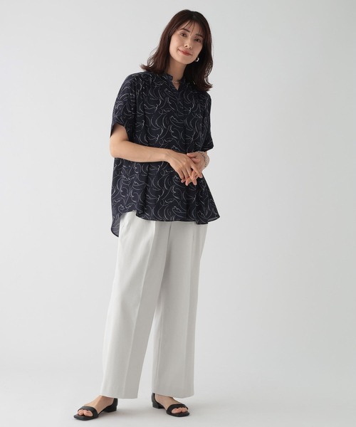 Elura（エルーラ）の「冷感ドライワイドパンツ/124130（その他パンツ・レディース・ライトグレー/ベージュ/ブラック・LARGE/MEDIUM）」の16枚目の写真