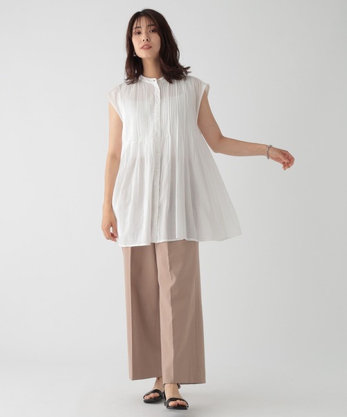 Elura（エルーラ）の「冷感ドライワイドパンツ/124130（その他パンツ・レディース・ライトグレー/ベージュ/ブラック・LARGE/MEDIUM）」の14枚目の写真