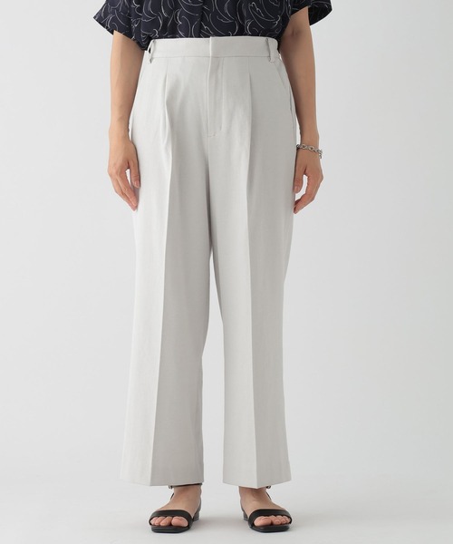 Elura（エルーラ）の「冷感ドライワイドパンツ/124130（その他パンツ・レディース・ライトグレー/ベージュ/ブラック・LARGE/MEDIUM）」の13枚目の写真