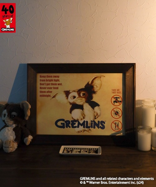 BAYFLOW(ベイフロー)の「【GREMLINS】アートフレームA3(ポスター/アート・レディース・ブラウン・0)」の1枚目の写真