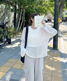 3.3 Field Trip  | 【WEB限定】3.3 Field Trip／パンチングプルオーバー(Tシャツ/カットソー)