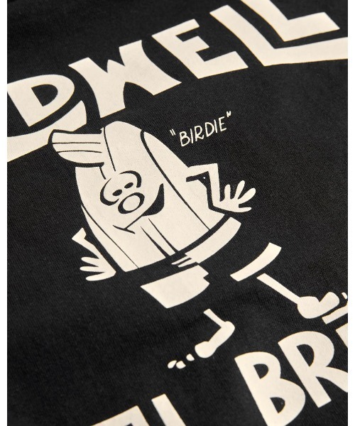 【BIRD WELL/バードウェル】License Plate T-Shirt ブランドロゴ バックプリント Tシャツ（Tシャツ/カットソー）｜BIRDWELL（バードウェル）