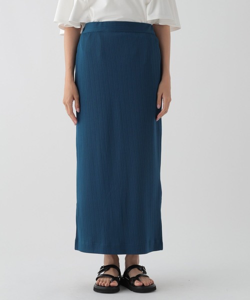 Elura（エルーラ）の「ドレスアップリブナロースカート/ 135284（スカート・レディース・ブラック/ブルー系その他5・FREE）」の18枚目の写真