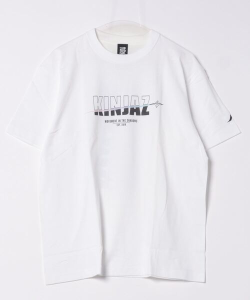 NO WAY（ノーウェイ）の「/KINJAZ/Graphic T（Tシャツ/カットソー・メンズ・ブラック/ホワイト・LARGE/MEDIUM）」の2枚目の写真