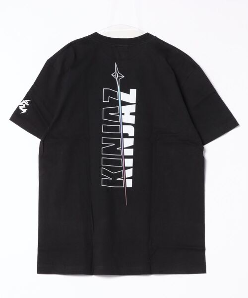 NO WAY（ノーウェイ）の「/KINJAZ/Graphic T（Tシャツ/カットソー・メンズ・ブラック/ホワイト・LARGE/MEDIUM）」の3枚目の写真