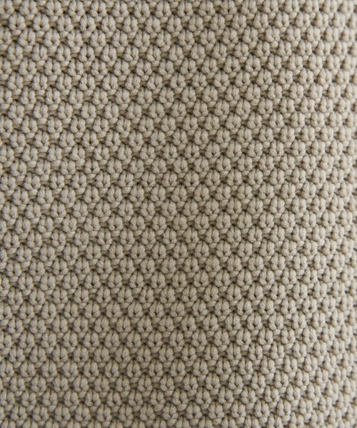 ikka（イッカ）の「【洗濯機で洗える】GOKU楽ニット鹿の子ベスト（ベスト・メンズ・ブラック/ベージュ/ブラウン/グリーン・M/L/XL/S）」の18枚目の写真