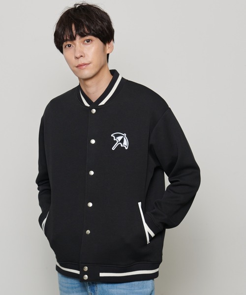 Arnold Palmer（アーノルドパーマー）の「ダンボールニット シェア スタジアムジャンパー（スタジャン・レディース・ブラック/ライトベージュ/杢グレー・L/M/S/XS/LL）」の15枚目の写真