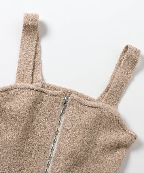 algy（アルジー）の「ニットビスチェ&ロンTセット（ニット/セーター・キッズ・チャコール/ベージュ/ブルー・SMALL/MEDIUM/X-SMALL/XX-SMALL）」の9枚目の写真