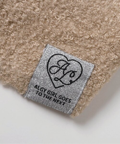 algy（アルジー）の「ニットビスチェ&ロンTセット（ニット/セーター・キッズ・チャコール/ベージュ/ブルー・SMALL/MEDIUM/X-SMALL/XX-SMALL）」の10枚目の写真