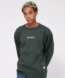 AVIREX（アヴィレックス）の「《WEB&DEPOT限定》LOGO CREW SWEAT / ロゴ クルースウェット / AVIREX / アヴィレックス（スウェット）」