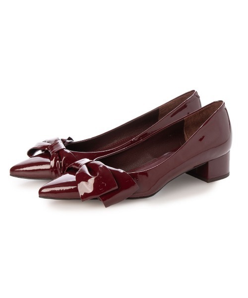 Mode et Jacomo（モードエジャコモ）の「ポインテッドトゥリボンパンプス（パンプス・レディース・ベージュ系その他2/ライトブラック/ブラック系その他6/レッド系その他2・22.5cm/23cm/23.5cm/24cm/24.5cm）」の5枚目の写真