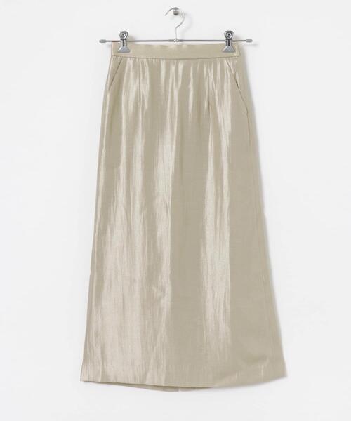 URBAN RESEARCH（アーバンリサーチ）の「シャイニースカート（スカート・レディース・ブラック/シルバー系その他・FREE）」の4枚目の写真
